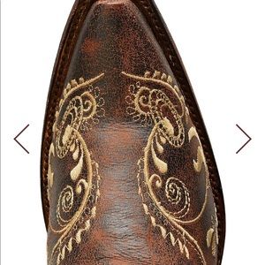 Circle G dragon Fly snip toe boots